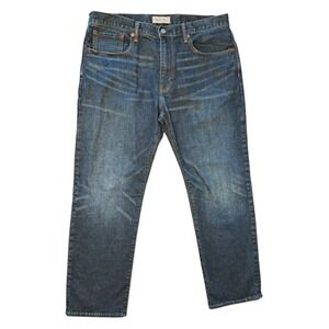 Gap 1969 Mens Straight Fit Dark Wash Denim Jeans 36x30